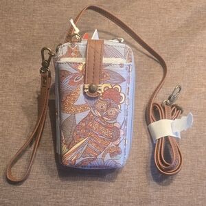 NWT Sakroots Artist Circle Smartphone Wristlet - Sky Spirit Desert Print
